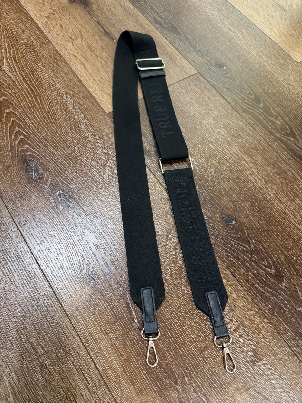 True Religion Black Wide Adjustable Crossbody Strap replacement